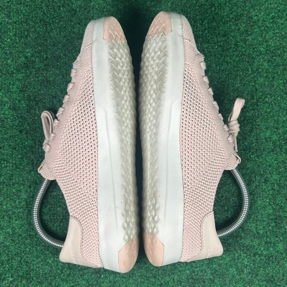 Cole Haan GrandPro Stitchlite‎ Pink Knit Sneakers Womens 9 B W10906 Tennis Shoes - Picture 7 of 9
